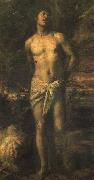  Titian Saint Sebastian oil